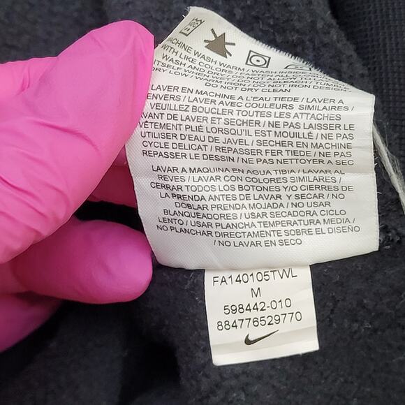 NIKE University-of-Dayton 1/4-Zip Sweatshirt M 22x24 Cropped - Picture 9 of 16